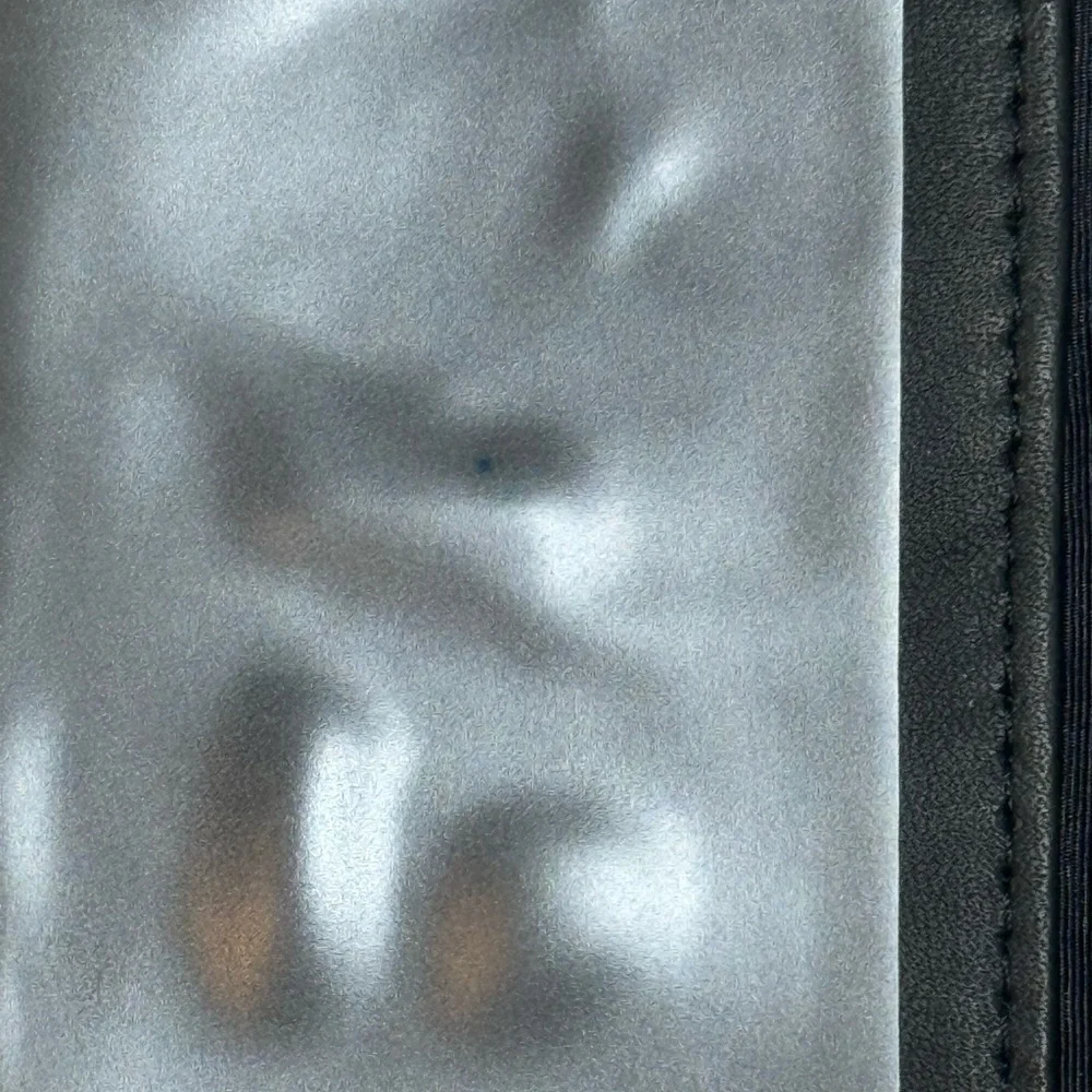 Harley-Davidson Black Leather Wallet Checkbook Holder Sleeve and ID Slot - Picture 7 of 8